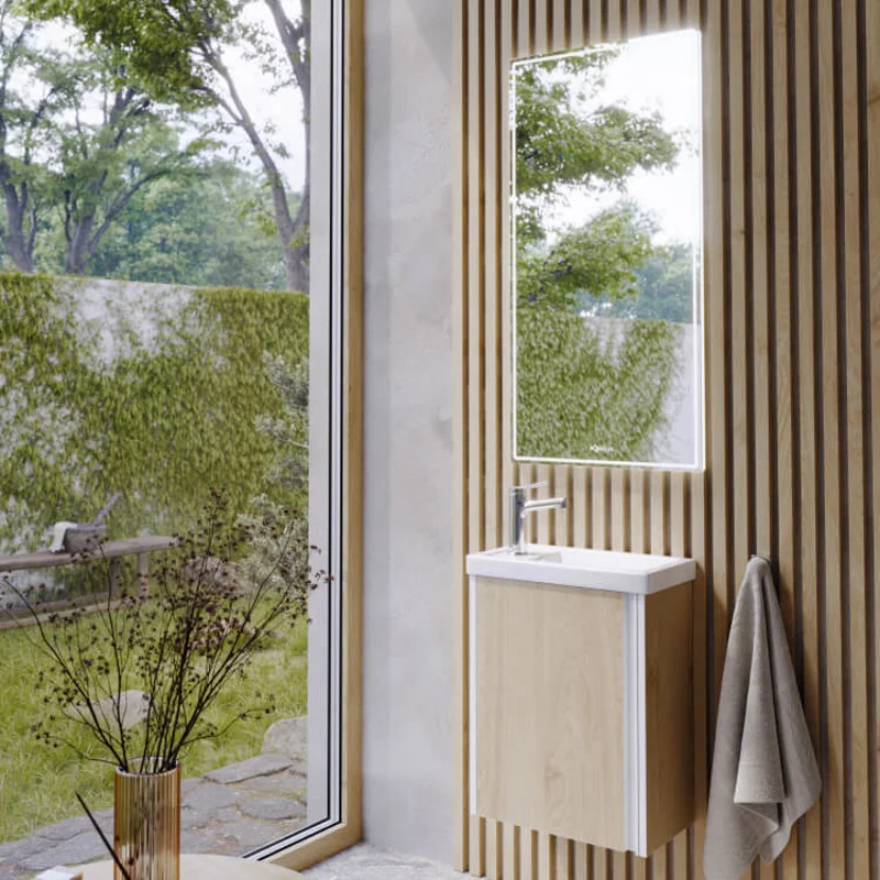 Тумба под раковину Aqwella Urban URB0145DD, 45 см, подвесная, цвет дуб давос