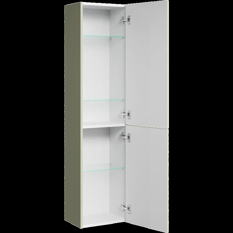 Пенал Aqwella Pure PUR0535SH, 35 см, подвесной, цвет шалфей зеленый матовый