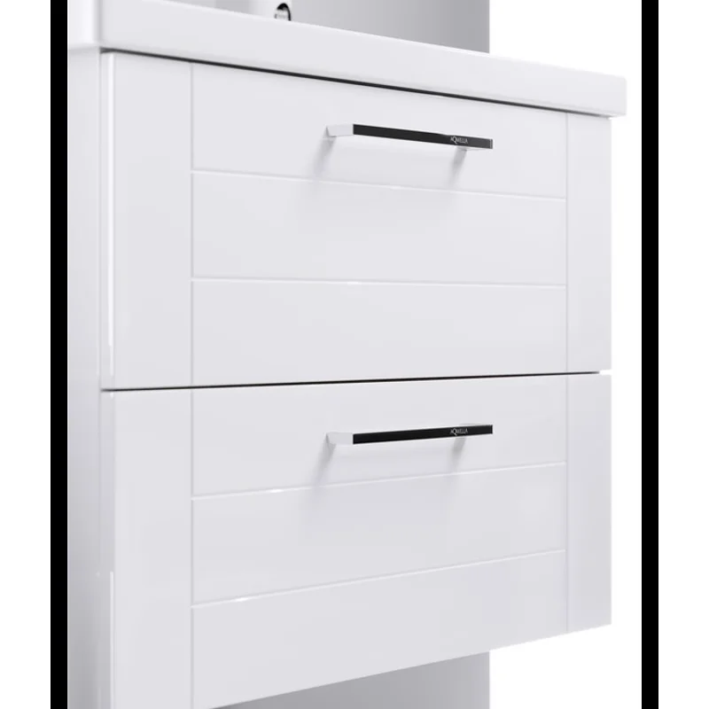 Тумба под раковину Aqwella Манчестер 100, подвесная, белый, MAN01102