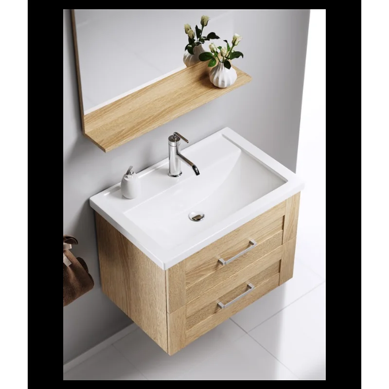 Тумба под раковину Aqwella Фостер 60, подвесная, дуб сонома, FOS01062DS