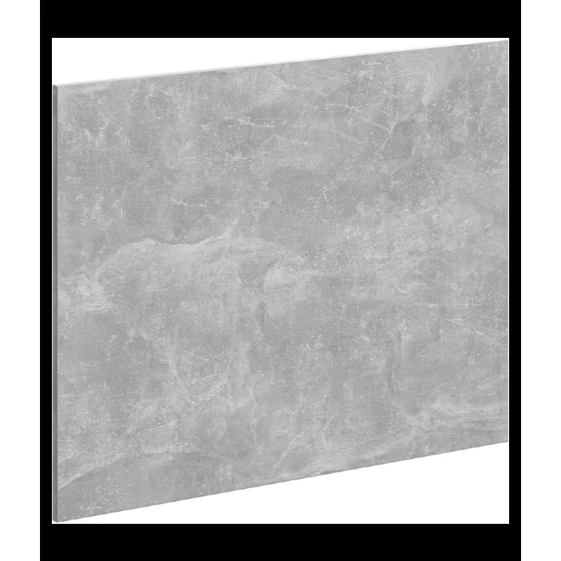 Тумба под раковину Aqwella Mobi MOB0106W+MOB0706BS, 60 см, подвесная, цвет белый/бетон светлый