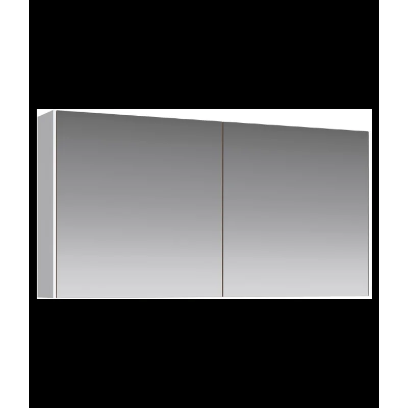 Зеркальный шкаф Aqwella Mobi MOB0412+MOB0717W 120 см, белый
