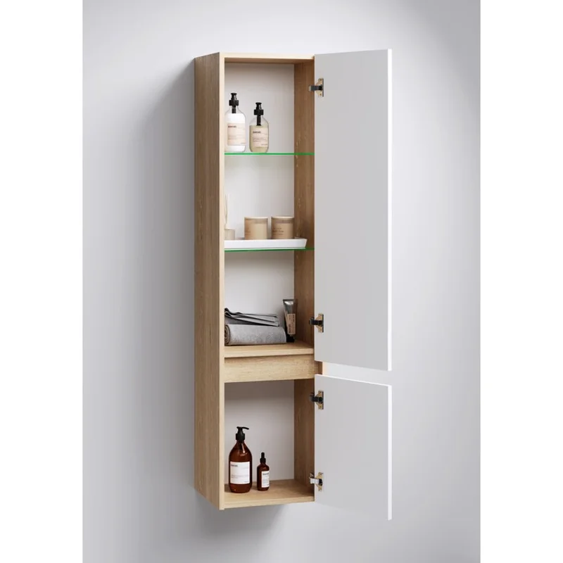 Пенал Aqwella Сити 35 см, подвесной, дуб балтийский, универсальный, SIT0535DB