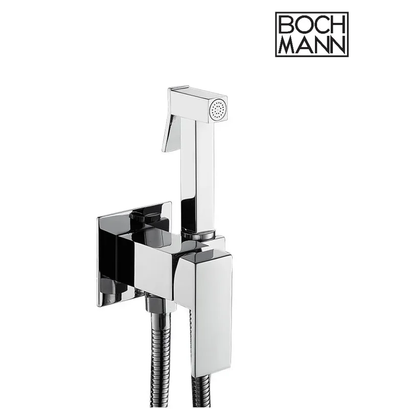 Душ RESIA CK-P11 гигиенический со смесителем из латуни BOCH MANN, с шлангом 120 см, цвет ХРОМ Душ RESIA CK-P11 гигиенический со смесителем из латуни BOCH MANN, с шлангом 120 см, цвет ХРОМ