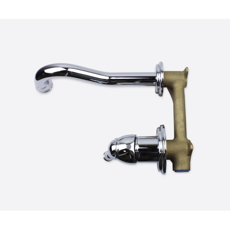 Смеситель скрытого монтажа для раковины Bronze de Luxe Tiffany 1920CR, хром