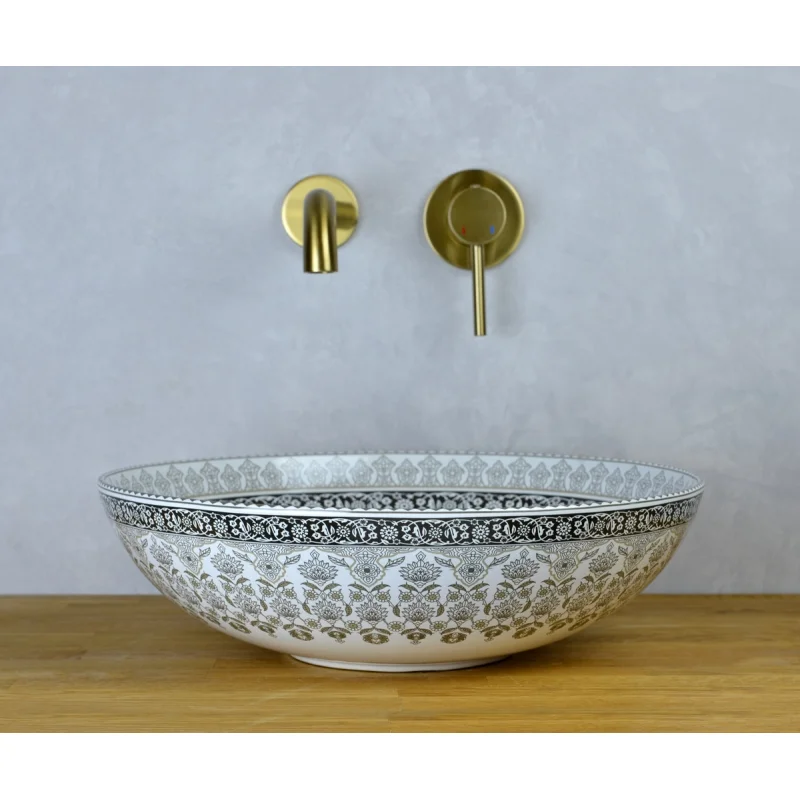 Раковина чаша Bronze de Luxe Марракеш 1008G, серый