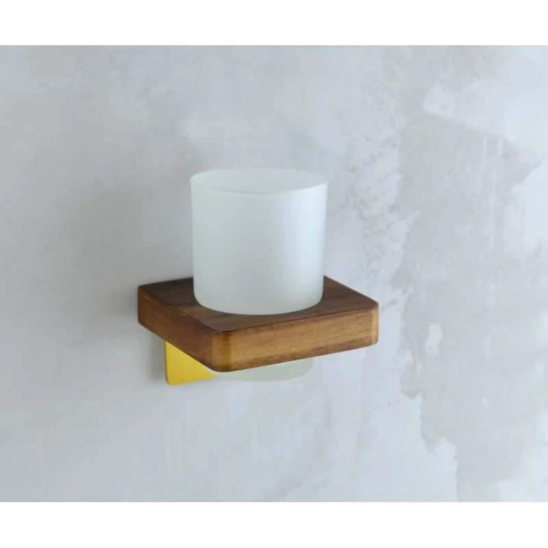 Держатель для стакана Bronze de Luxe Forest 10704G Орех Золото матовое