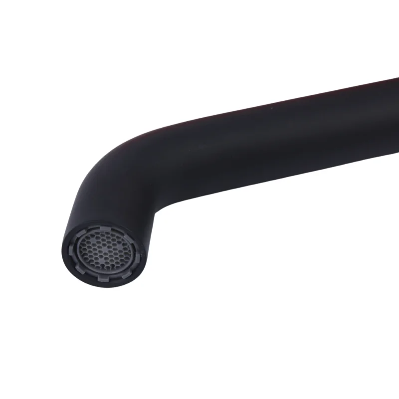 Смеситель скрытого монтажа для раковины Bronze de Luxe Focus 24686BG, черный матовый