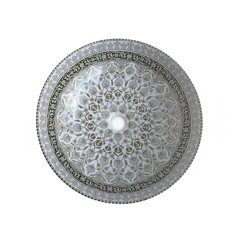 Раковина чаша Bronze de Luxe Марракеш 1008G, серый