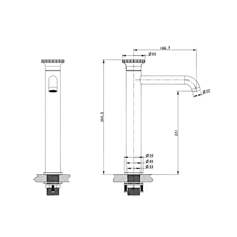 Смеситель для раковины Bronze de Luxe OMG 9008W-Y, белый/желтый