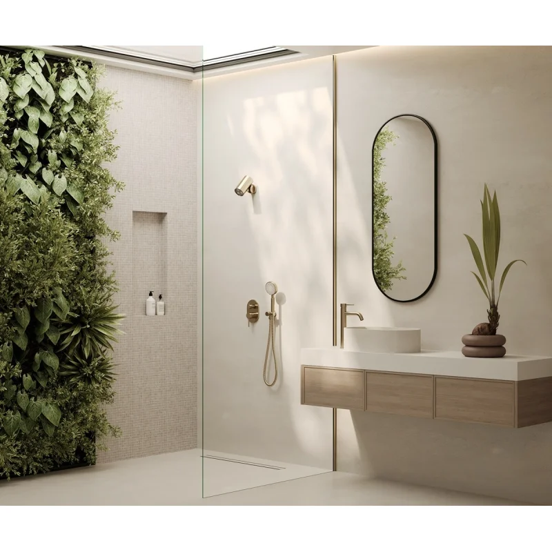 Душевая система встраиваемая Bronze de Luxe SCANDI 14582-501BR, бронза