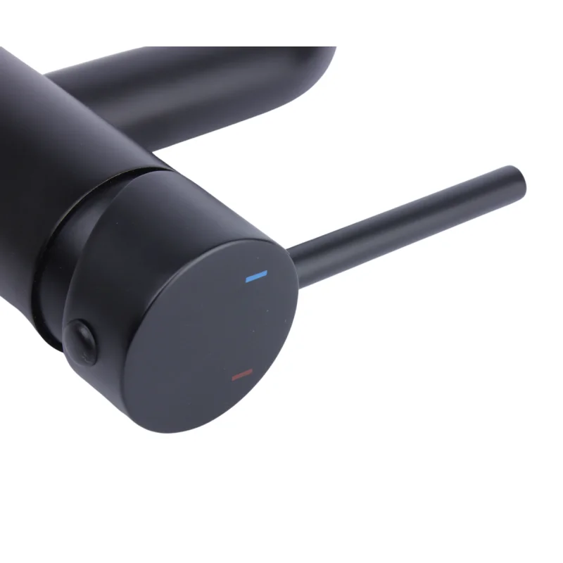 Смеситель для раковины Bronze de Luxe Scandi 1451B Черный матовый