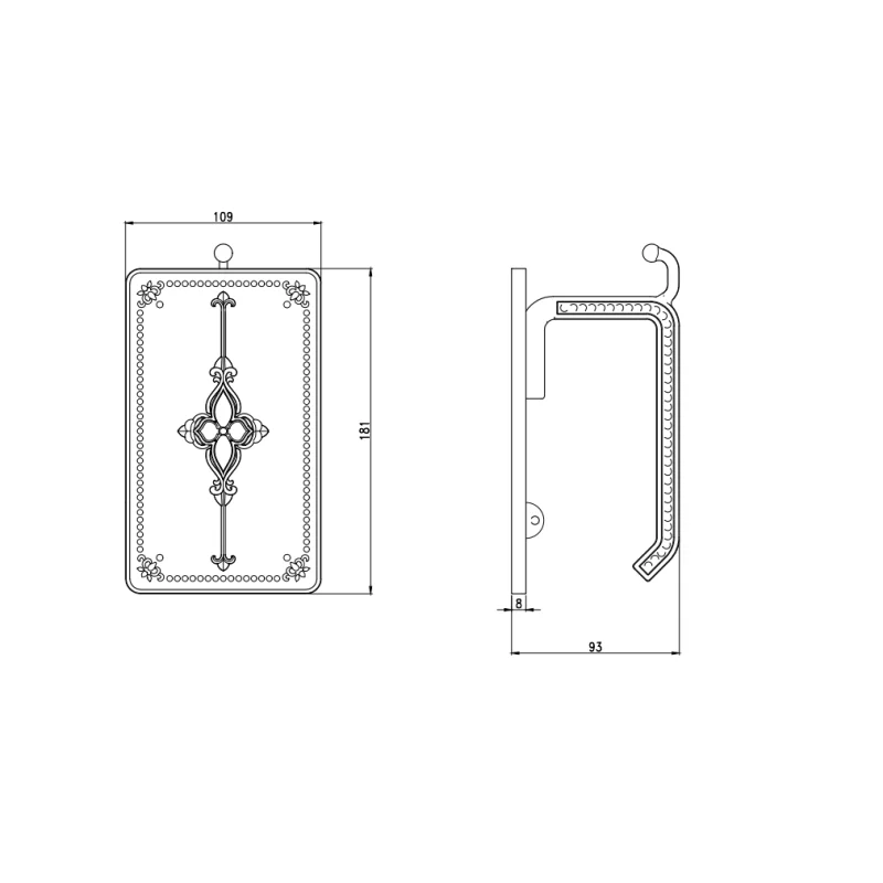 Держатель туалетной бумаги Bronze de Luxe Royal R25017 Бронза