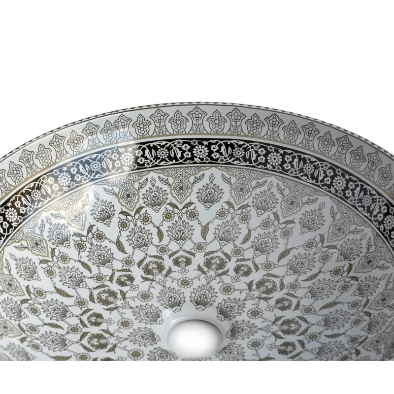 Раковина чаша Bronze de Luxe Марракеш 1008G, серый