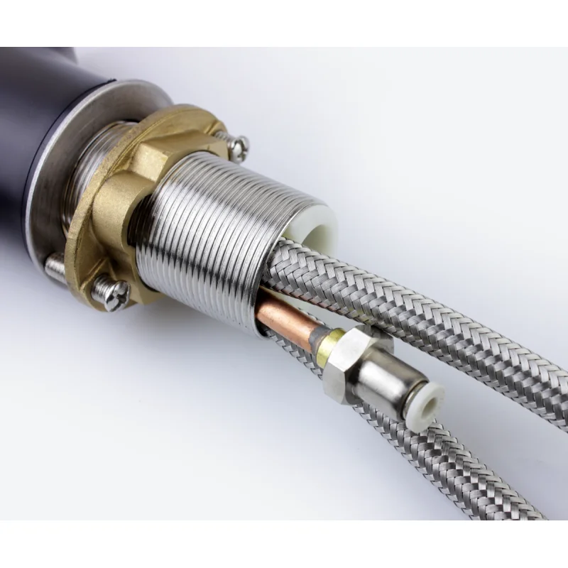 Смеситель для раковины Bronze de Luxe Optima 10188B Черный матовый