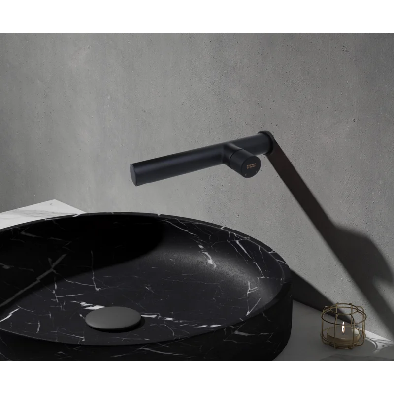 Смеситель для раковины Bronze de Luxe Avangarde 2021H, скрытый монтаж, черный матовый