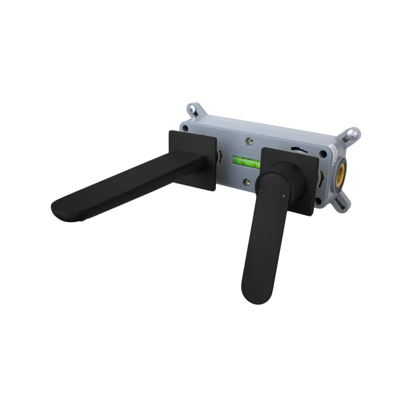 Смеситель Bronze de Luxe Icon 7006CB, для раковины, цвет черный матовый