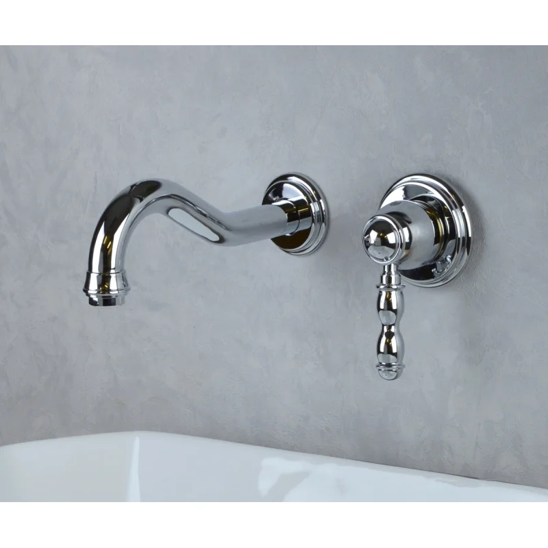 Смеситель скрытого монтажа для раковины Bronze de Luxe Tiffany 1920CR, хром