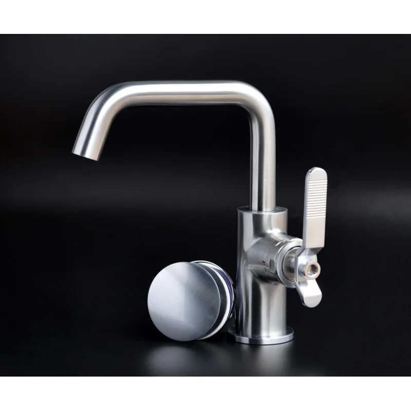 Смеситель для раковины Bronze de Luxe 1760'S 1178CC Хром матовый