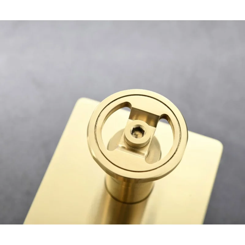 Душевая система Bronze de Luxe 1760'S 6630CG, матовое золото