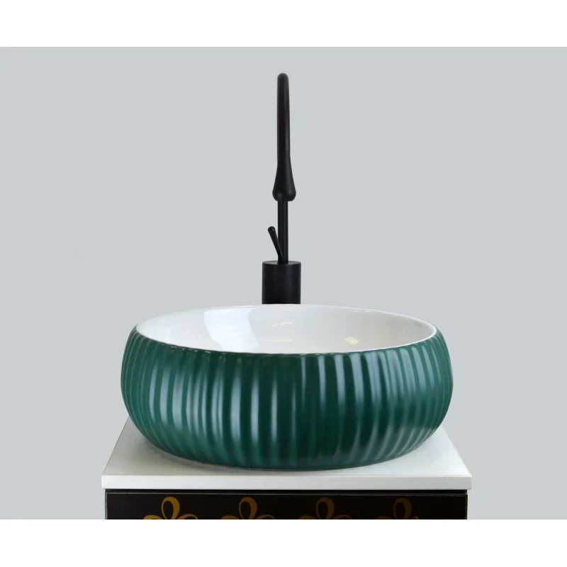 Смеситель для раковины Bronze de Luxe Scandi 9015B, черный матовый