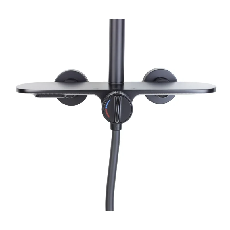 Душевая система Bronze de Luxe Icon 80112CB Черная матовая