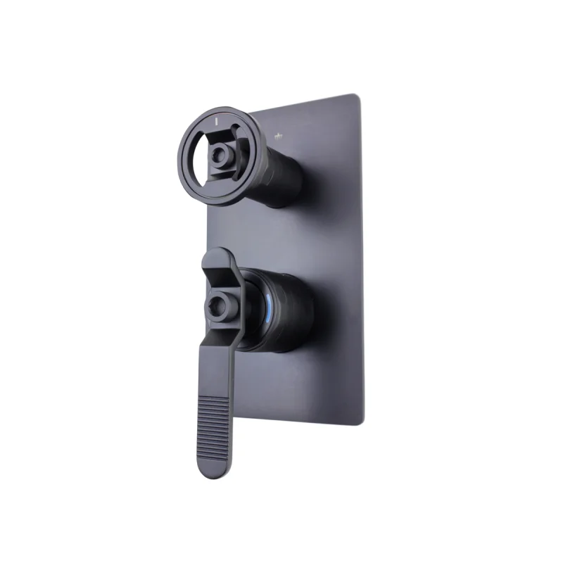 Душевая система встраиваемая Bronze de Luxe 1760'S 6630SB, черный