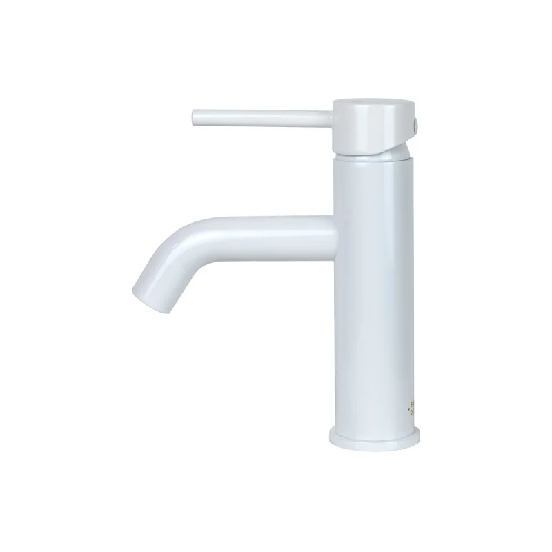 Смеситель для раковины Bronze de Luxe Scandi 1451W Белый глянцевый