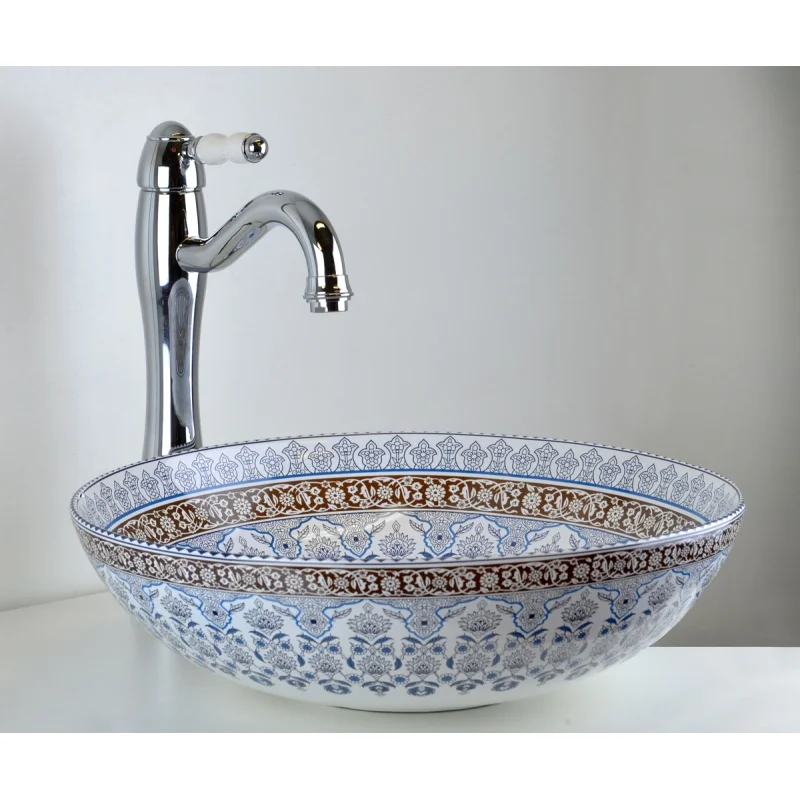 Раковина чаша Bronze de Luxe Марракеш 1008, синий