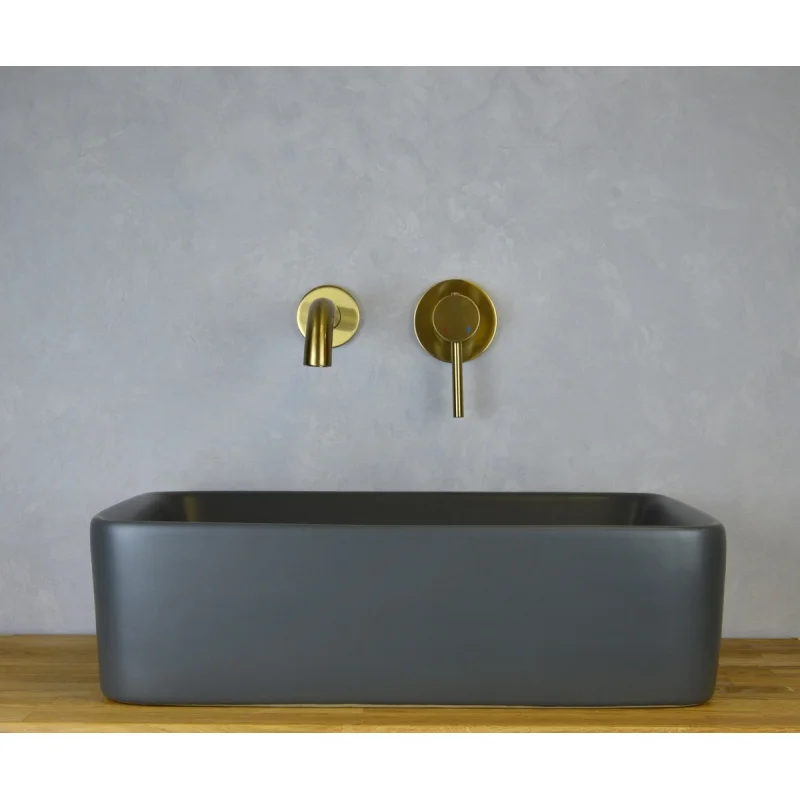 Раковина чаша Bronze de Luxe SCANDI 1010-GM, серый