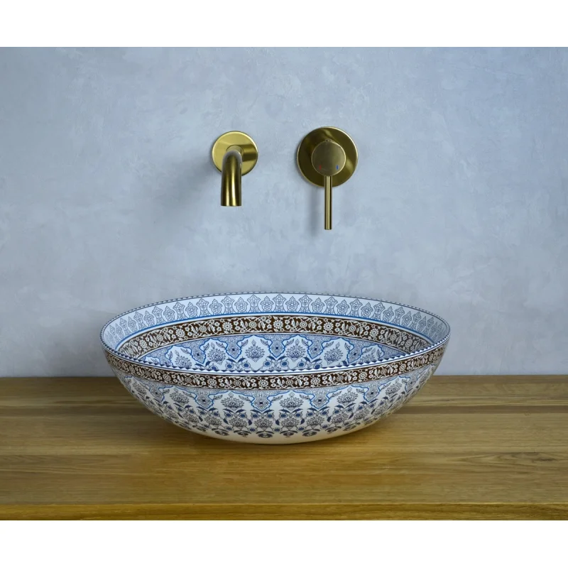 Раковина чаша Bronze de Luxe Марракеш 1008, синий