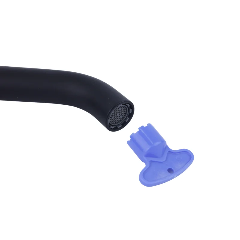 Смеситель для раковины Bronze de Luxe Focus 24615BG, черный матовый