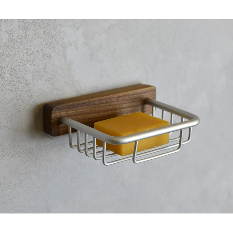 Мыльница Bronze de Luxe Forest 10703C Орех Хром матовый