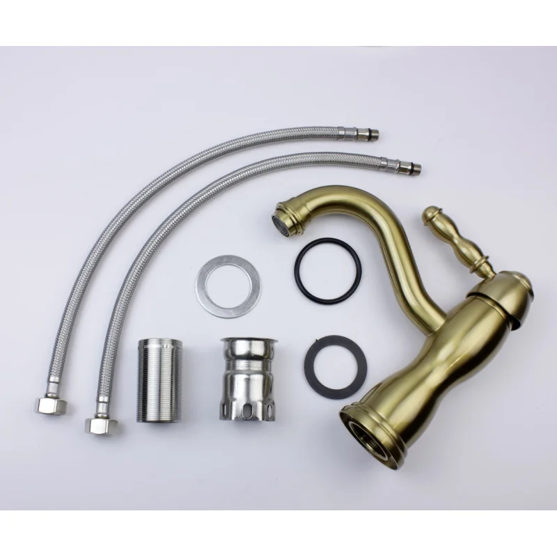 Смеситель для раковины Bronze de Luxe Tiffany 1901BR Бронза