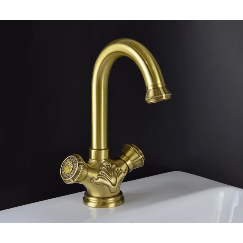 Смеситель для раковины Bronze de Luxe Royal 21981 Бронза