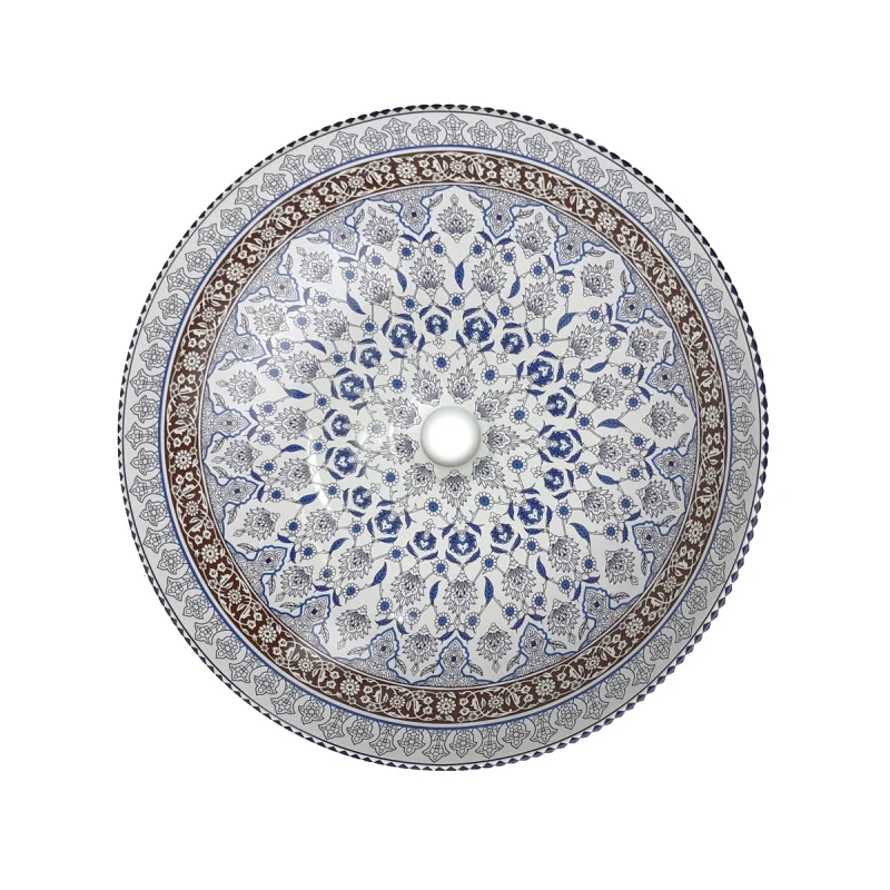 Раковина чаша Bronze de Luxe Марракеш 1008, синий