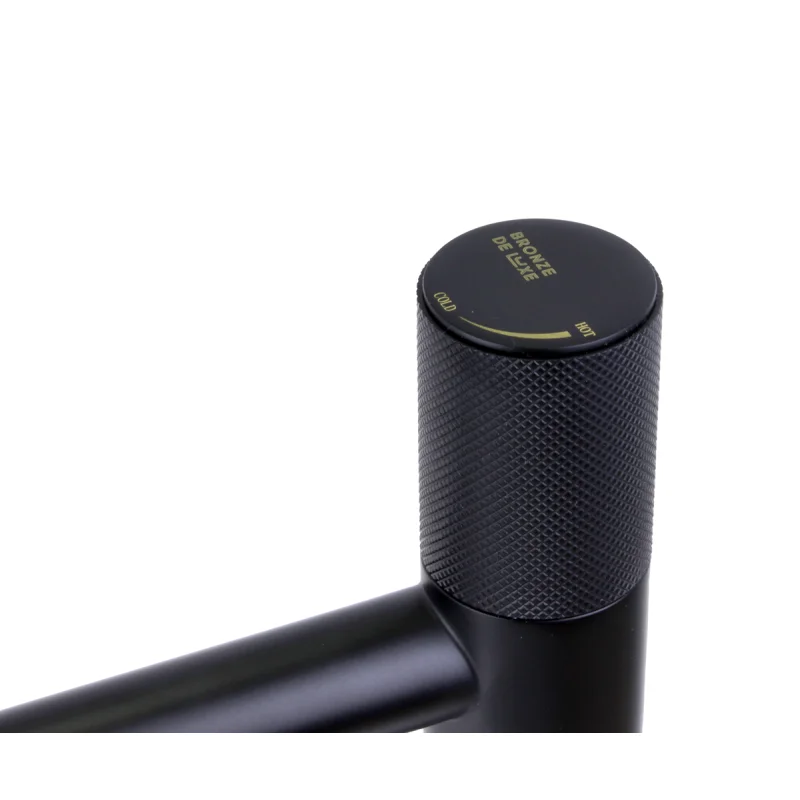 Смеситель для раковины Bronze de Luxe Avangarde 2030H, черный матовый