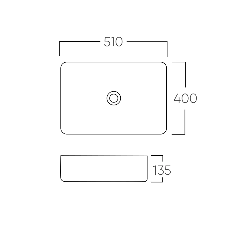 Раковина чаша Bronze de Luxe Lacio 1073M, белый