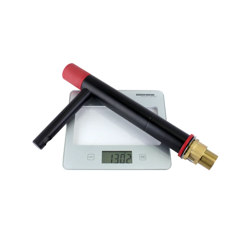 Смеситель для раковины Bronze de Luxe Avangarde 2030RH, черный матовый/красный