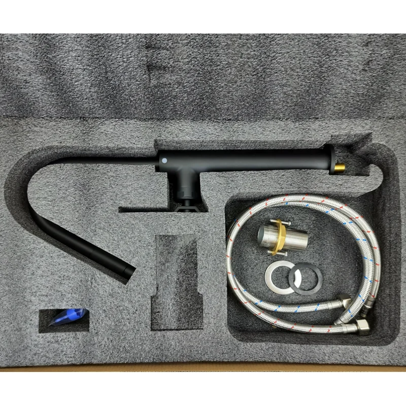 Смеситель для раковины Bronze de Luxe 1760s Loft 3352SB, черный матовый