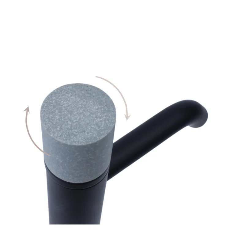 Смеситель для раковины Bronze de Luxe Focus 24615BG, черный матовый