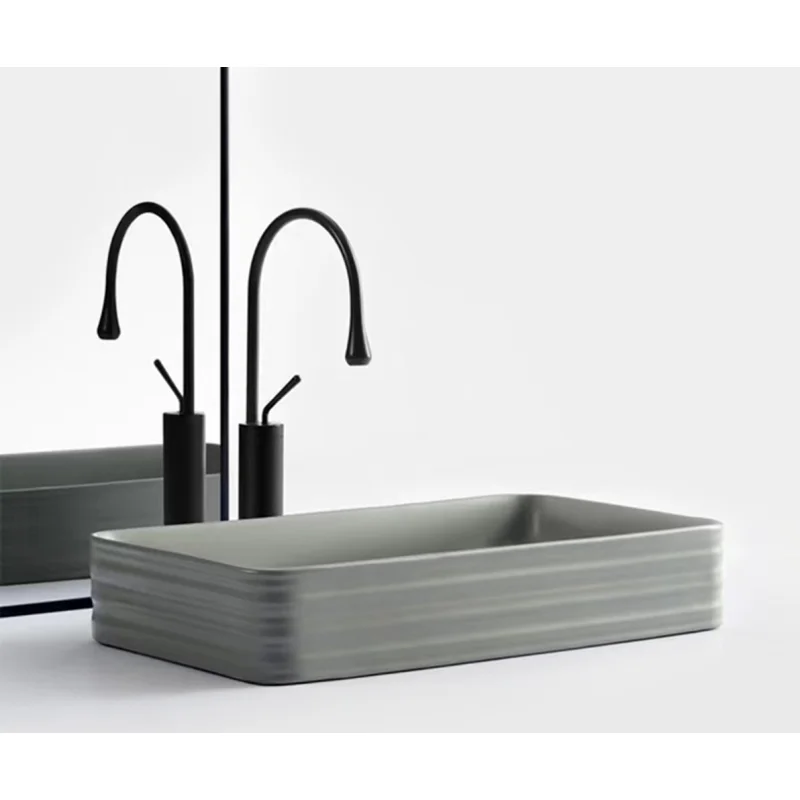 Смеситель для раковины Bronze de Luxe Scandi 9015B, черный матовый