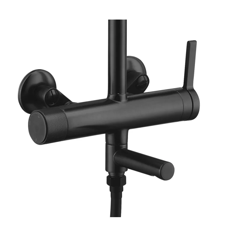 Душевая система Bronze de Luxe Avantgarde 2039H Черная