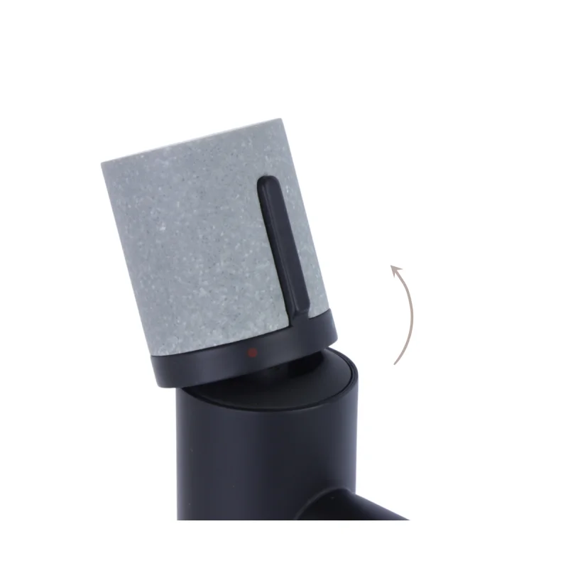 Смеситель для раковины Bronze de Luxe Focus 24601BG Черный матовый