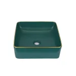 Раковина чаша Bronze de Luxe Golden Meadow 1063, зел... Раковина чаша Bronze de Luxe Golden Meadow 1063, зел...