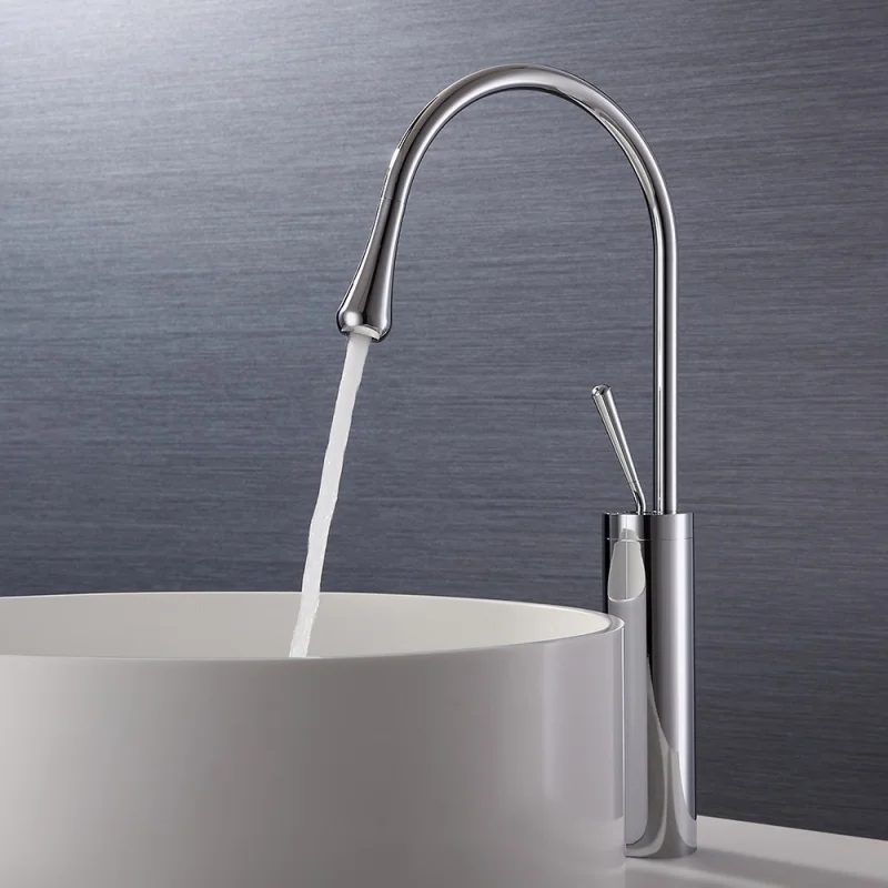 Смеситель для раковины Bronze de Luxe Scandi 9015C, хром