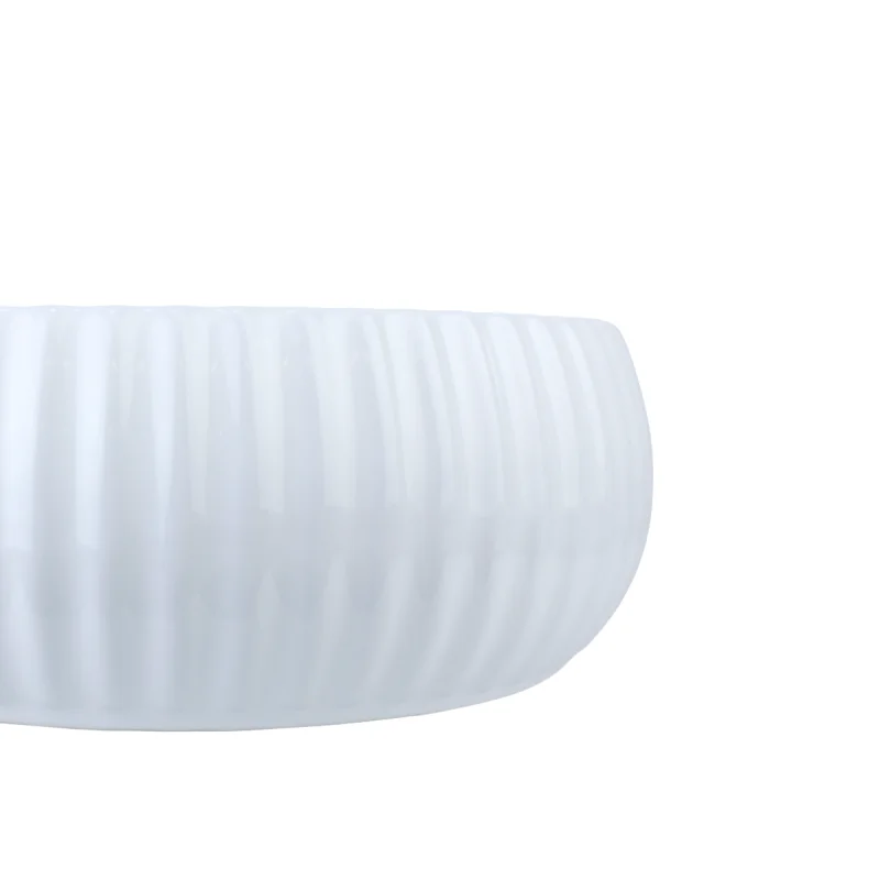 Раковина чаша Bronze de Luxe Эмеральда 1382W, белый