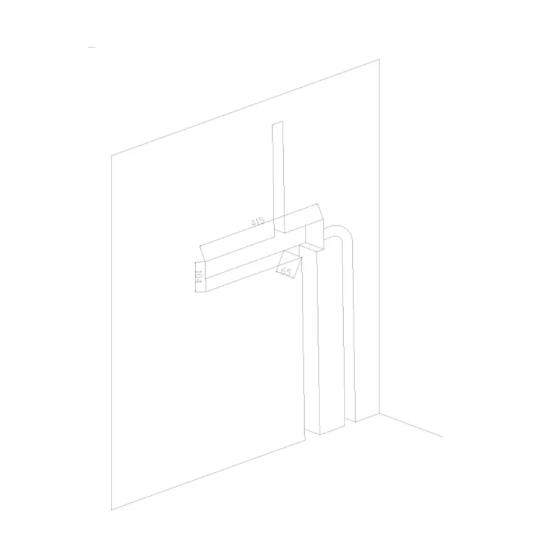 Душевая система встраиваемая Bronze de Luxe ICON 3009CB, черный