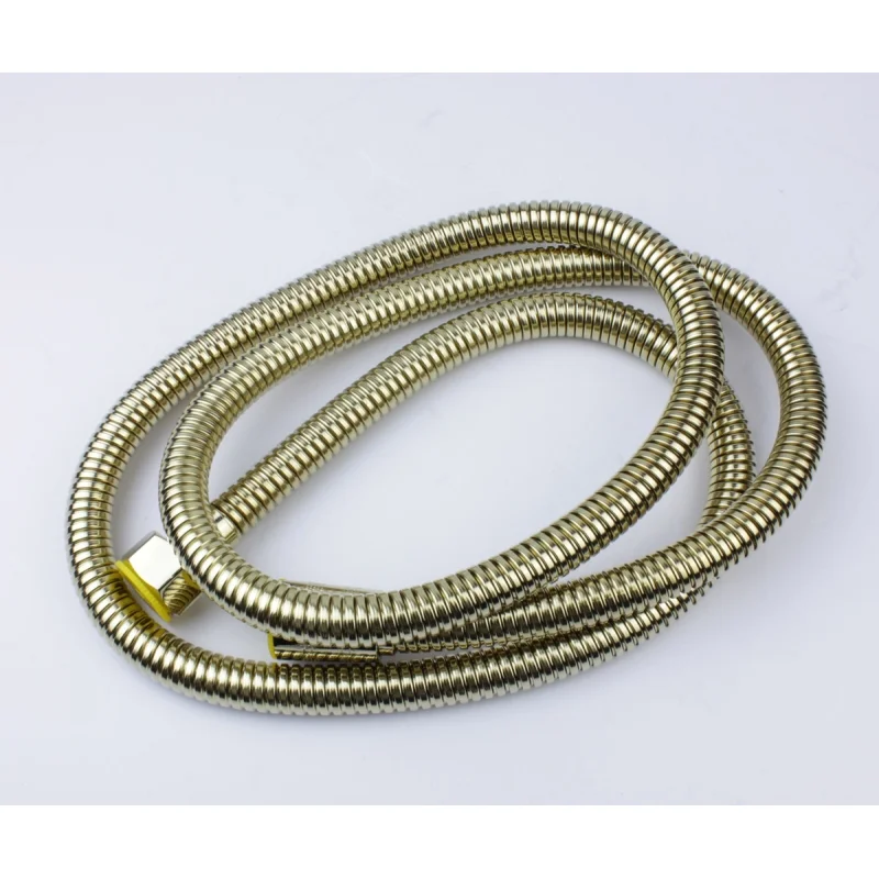 Смеситель для ванны и душа Bronze de Luxe Element EL03GB, с душевым гарнитуром, матовое золото/черный матовый