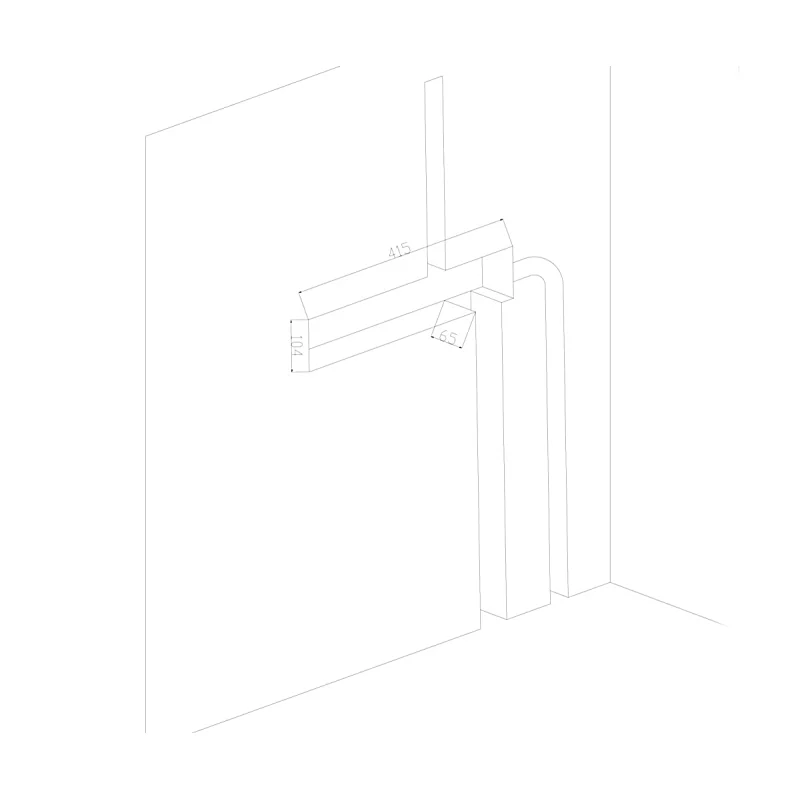 Душевая система Bronze de Luxe Liberty 5011B-L Черная матовая